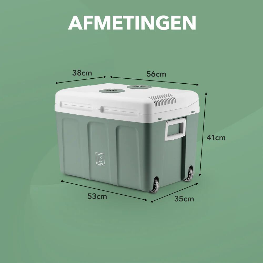 Brisby Elektrische koelbox 40Liter Groen 4/7