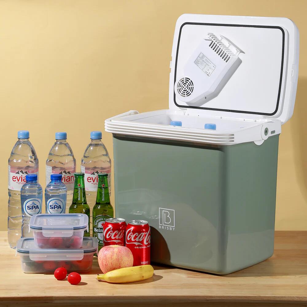 Glacière électrique Brisby 25 litres verte 4/7