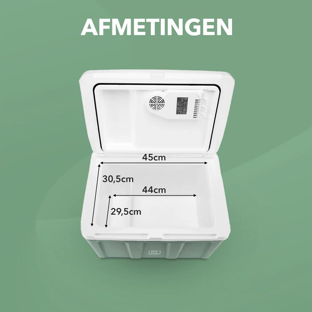 Brisby Elektrische koelbox 40Liter Groen 5/7
