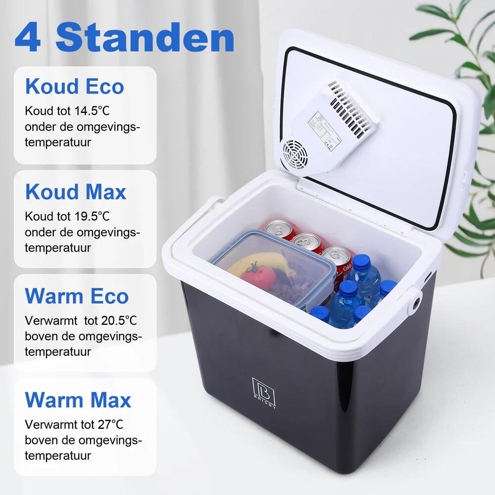 Glacière électrique Brisby 25 litres noire 5/7