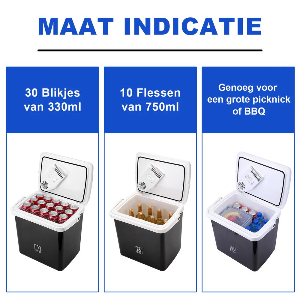Glacière électrique Brisby 25 litres noire 2/7