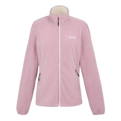 Dames floreo iv full zip fleece jas (beaujolais)
