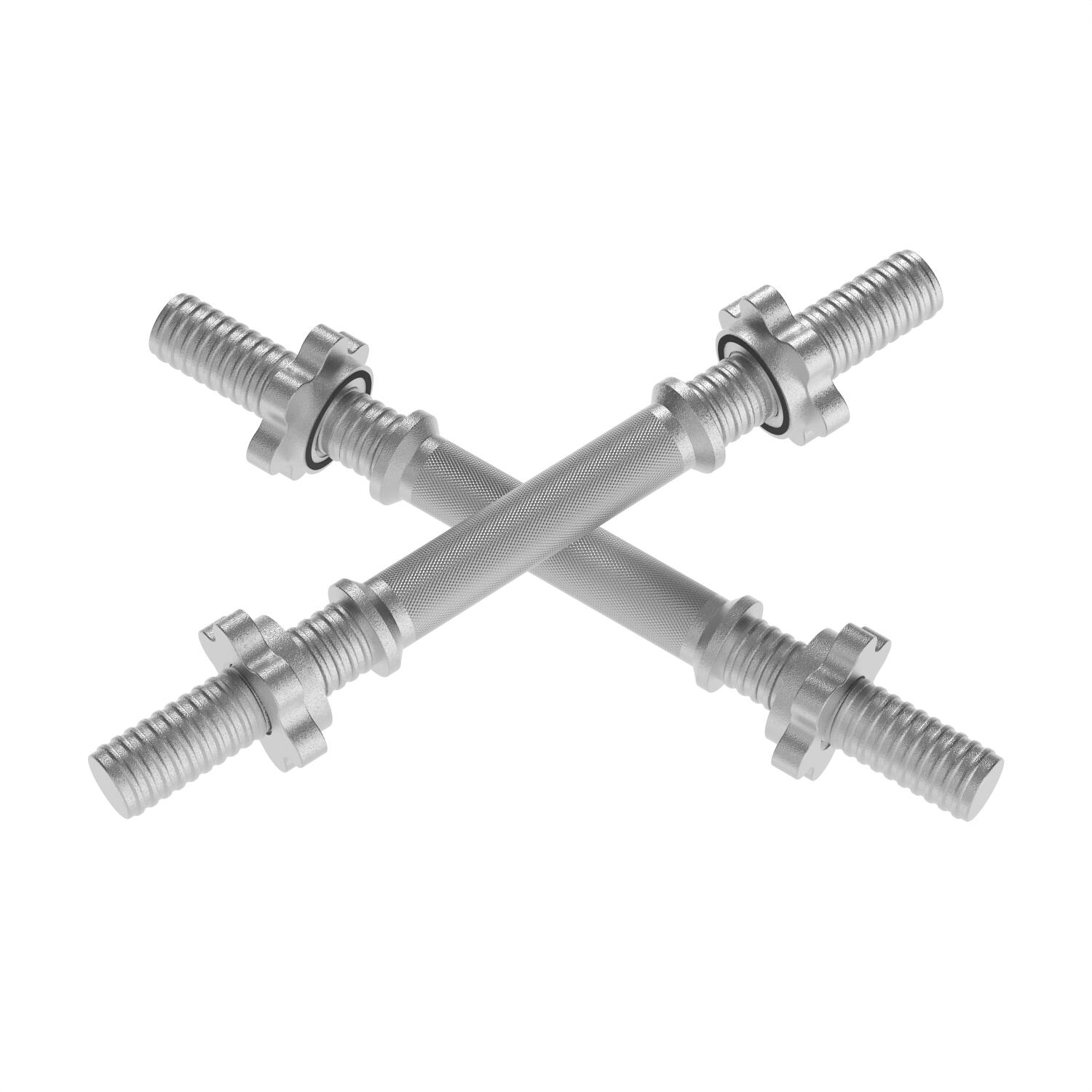 Dumbbellstang 30 mm - 35 cm - set van 2 stuks 2/4