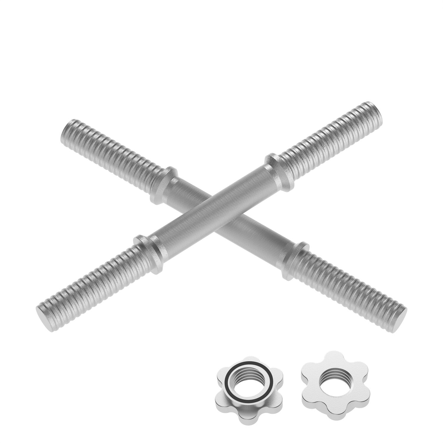 Dumbbellstang 30 mm - 35 cm - set van 2 stuks 4/4