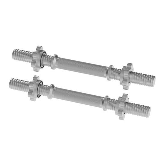 Dumbbellstang 30 mm - 35 cm - set van 2 stuks
