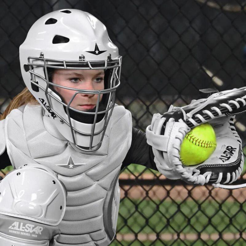 All Star CKW-H Heiress Series Kit Fastpitch M White Baseball/Softball 6/7