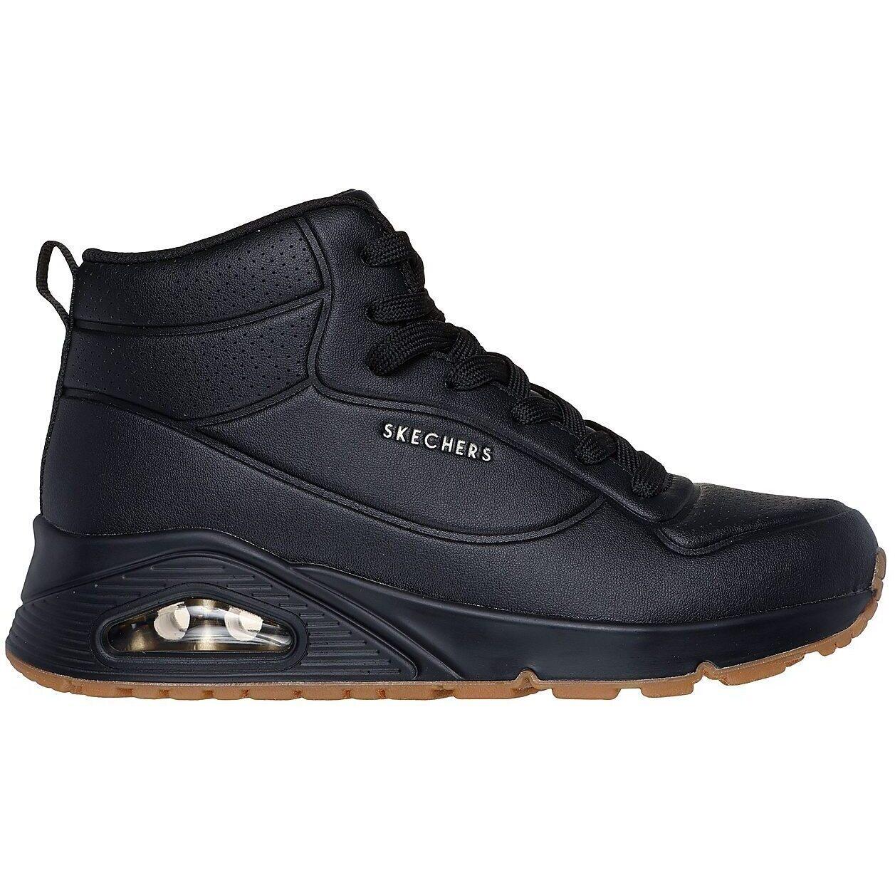 Baskets Skechers Uno - Stand High, Noir, Femmes 3/5