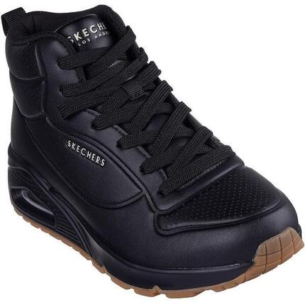 Zapatillas Skechers Uno - Stand High, Negro, Mujer
