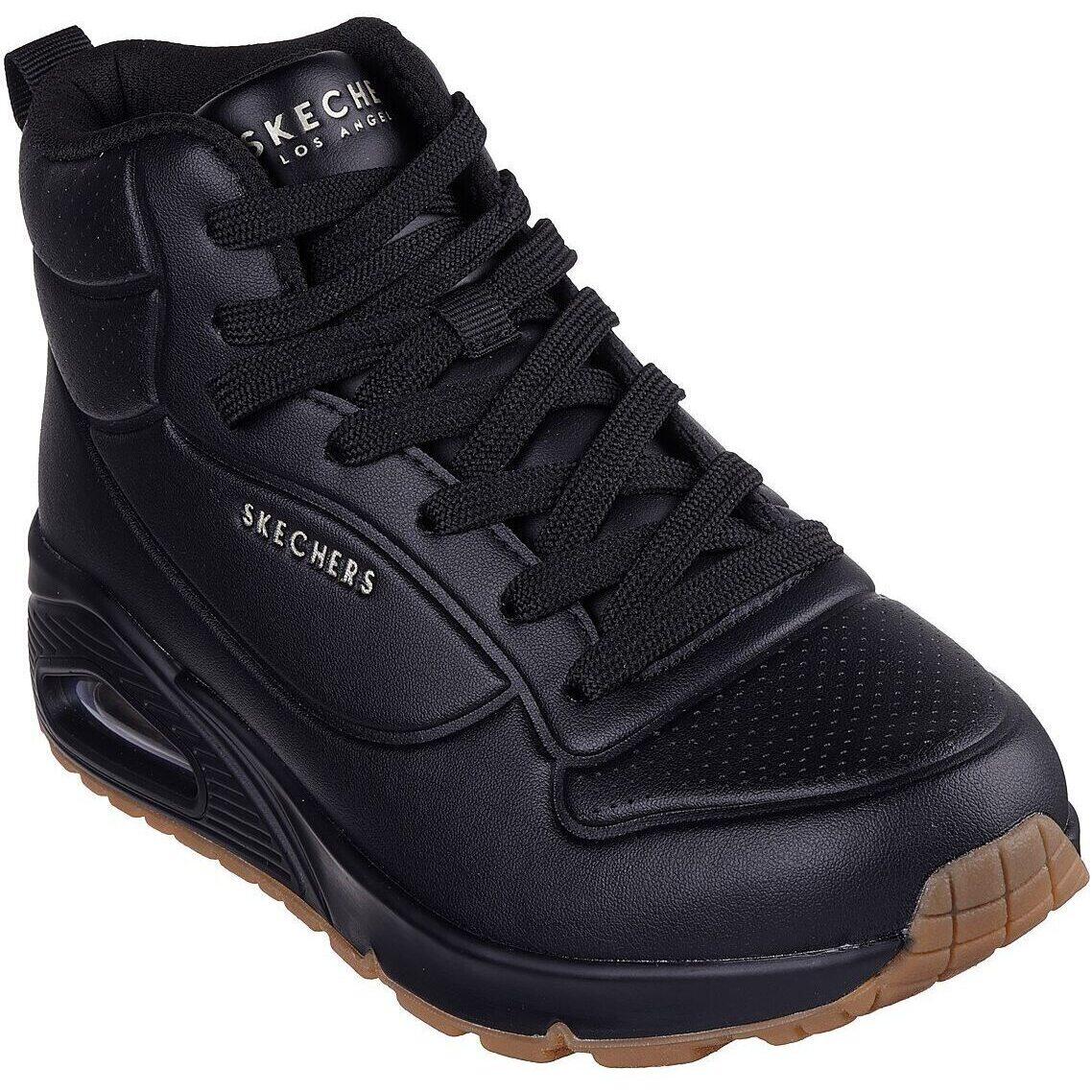 Skechers - Baskets Skechers Uno - Stand High, Noir, Femmes - Boots - Noir - Decathlon