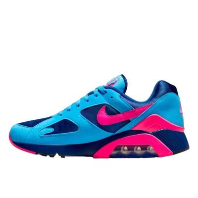Schuhe Air Max 180 University Blue Hyper Pink