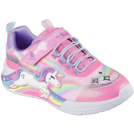 Baskets Skechers Unicorn Chaser, Rose, Enfants