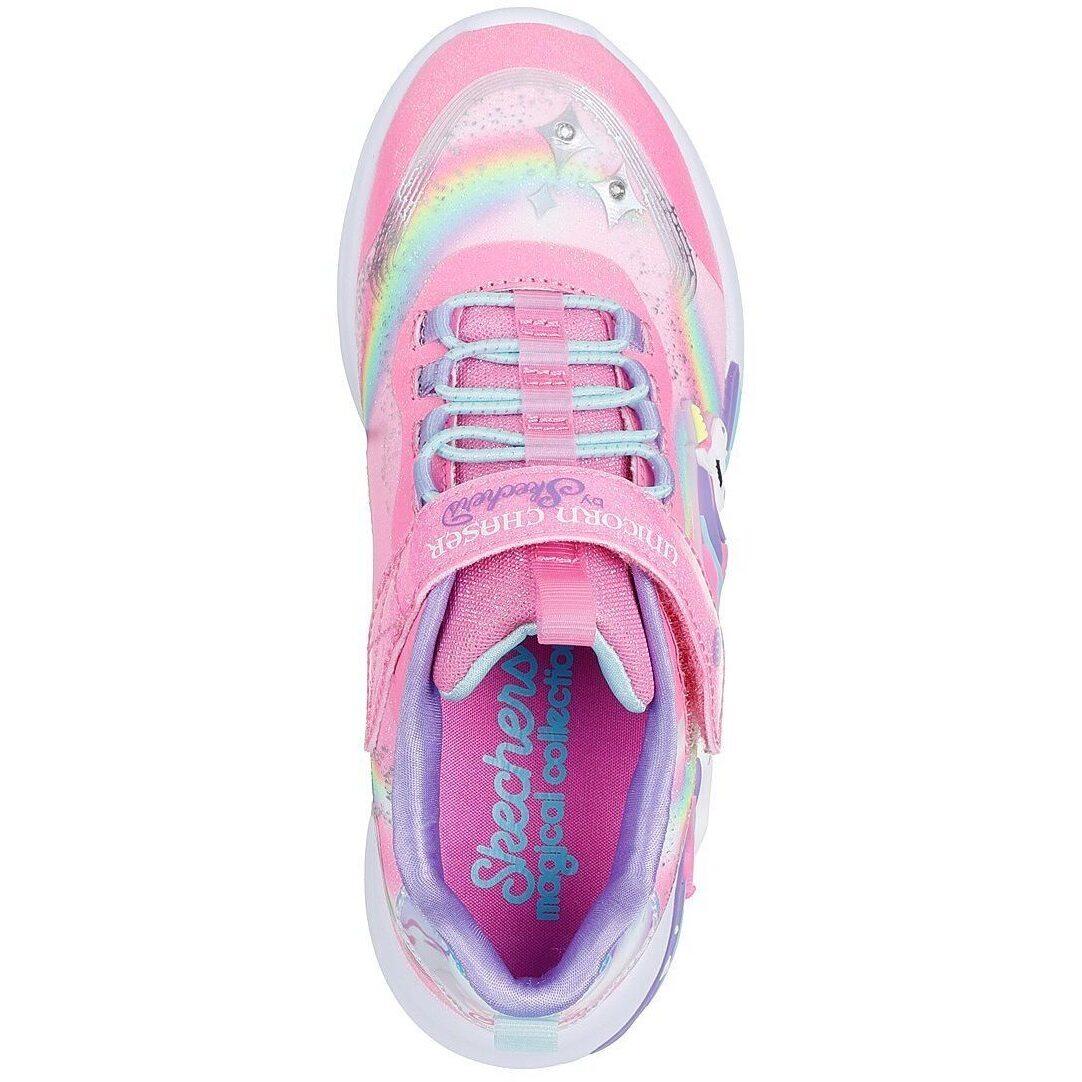 Calçado Skechers Unicorn Chaser, Cor de rosa, Crianças 2/7