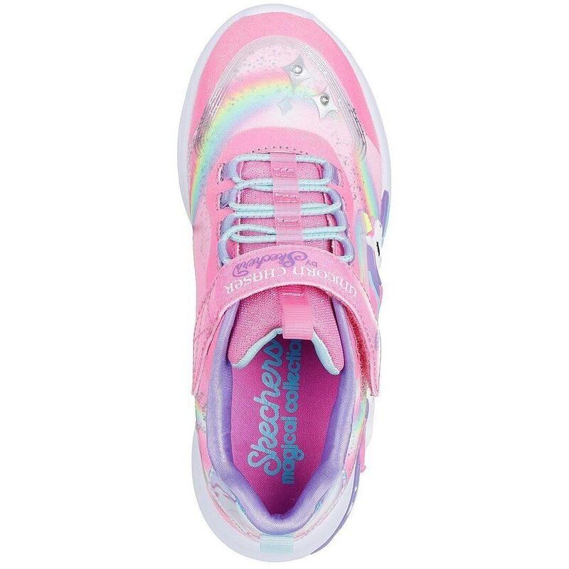 Pantofi sport copii Skechers Unicorn Chaser, Roz