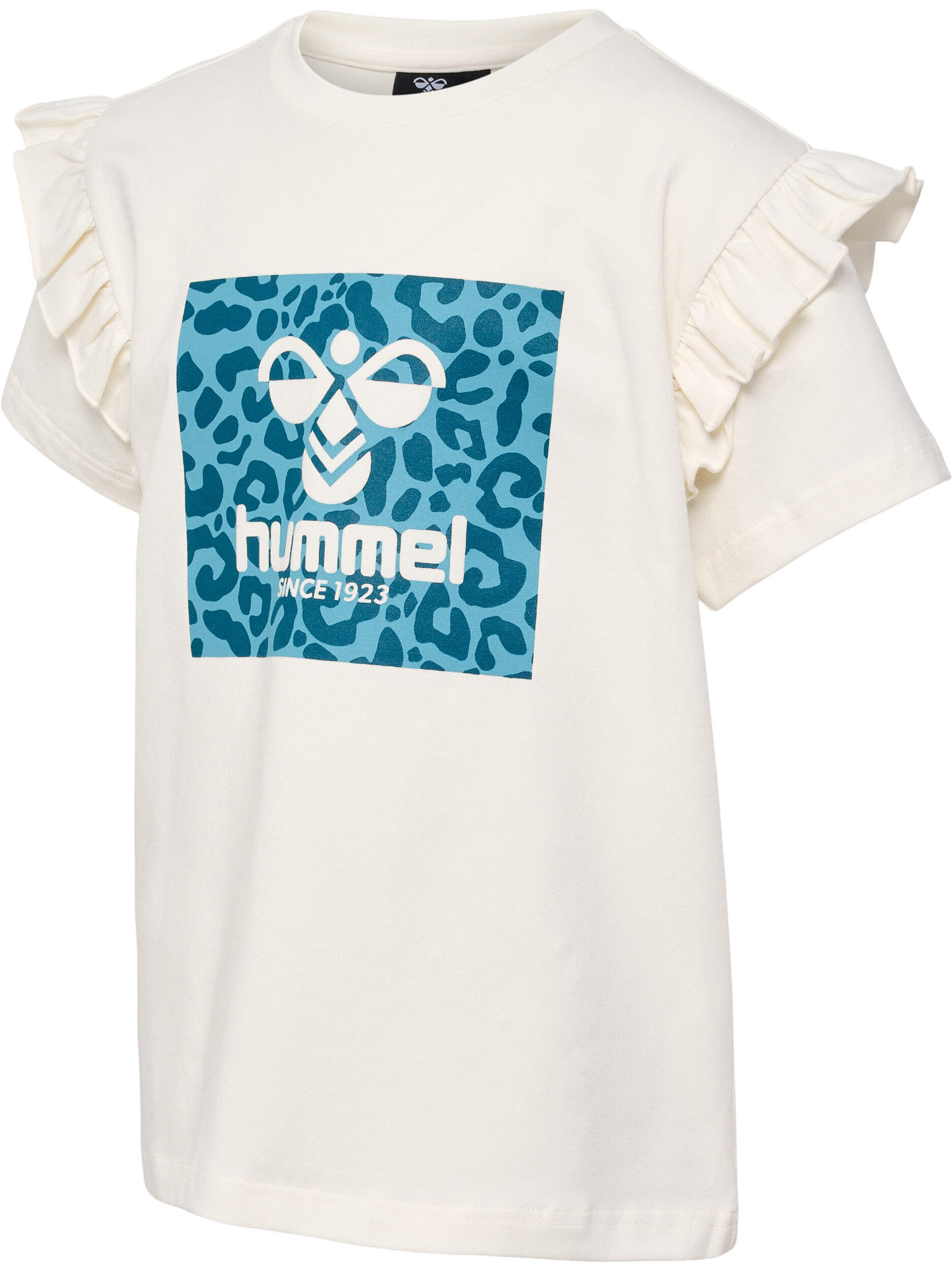 T-shirt da bambina Hummel Flowy Fuffle 4/5