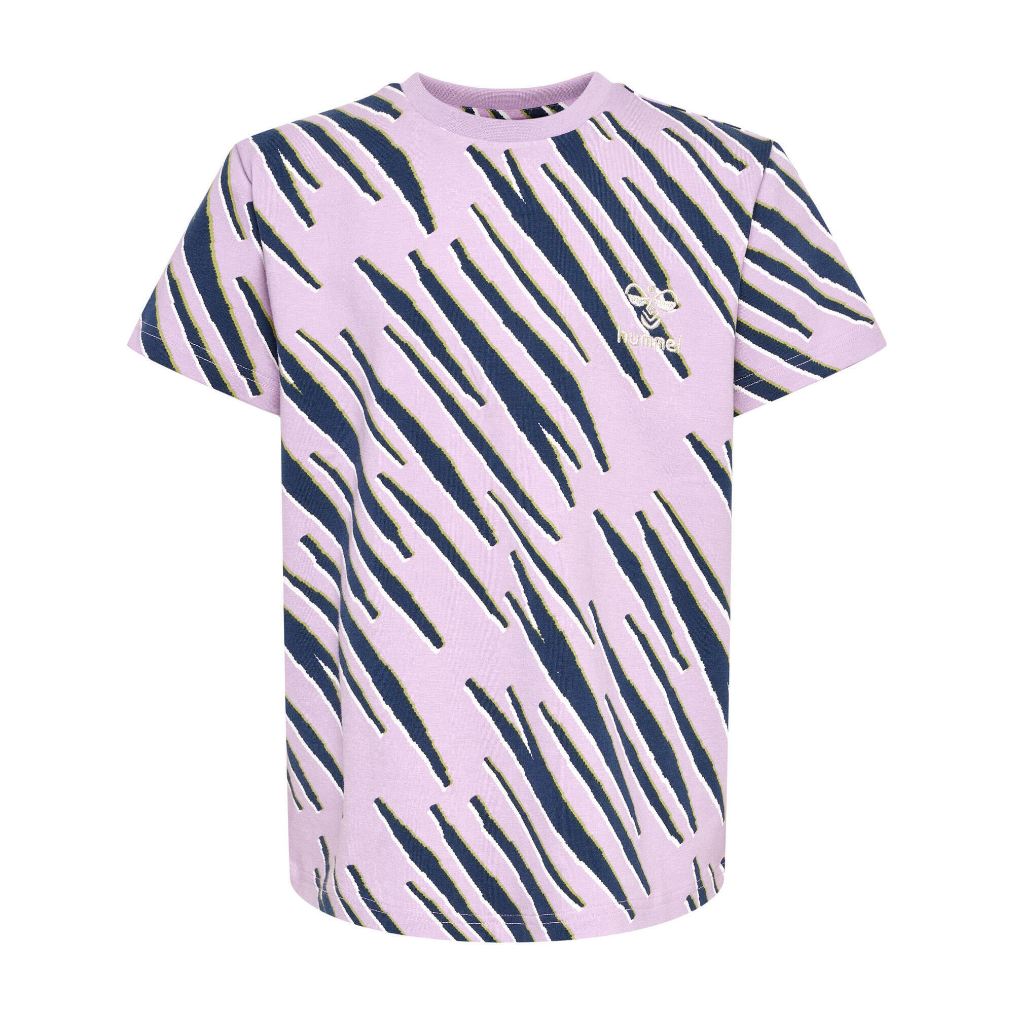 T-shirt dziewczęcy Hummel Rushy AOP