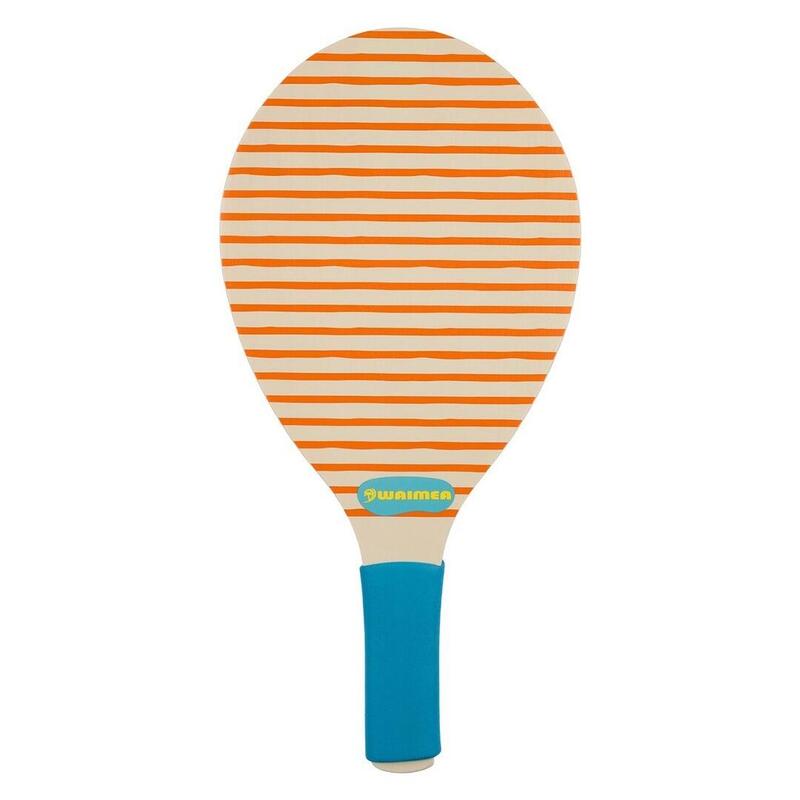 Set tenis de plajă - 2 palete + 2 mingi - Nisip/Portocaliu
