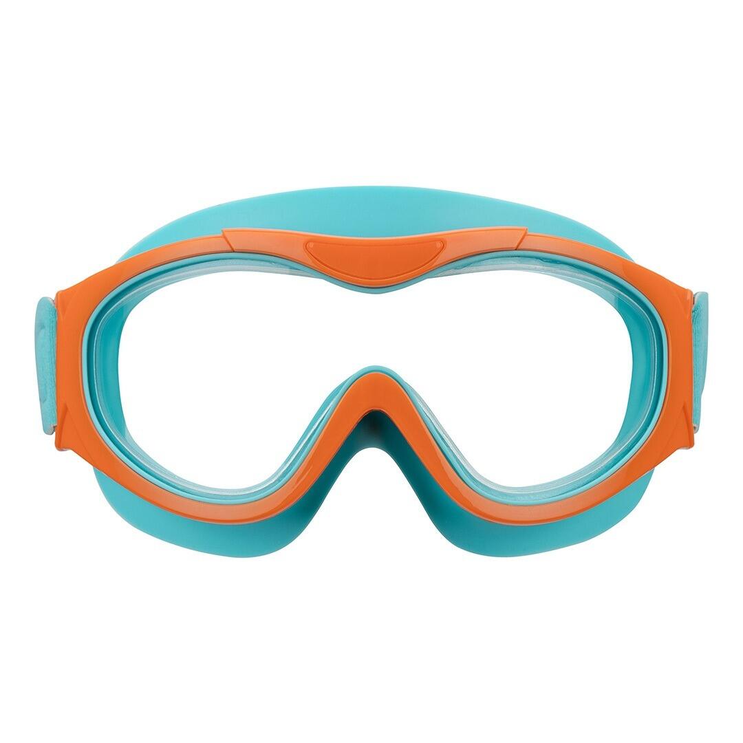 Tauchermaske für Kinder mit Neopren-Kopfband - Aqua 2/5