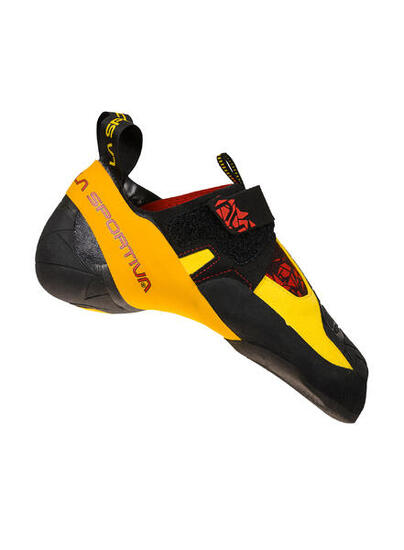 La Sportiva Skwama — Chaussure d'escalade cuir synthétique, semelle Vibram