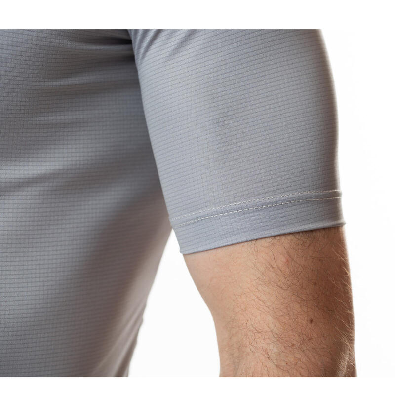 Maillot de Cyclisme Manches Courtes UNICA Gris