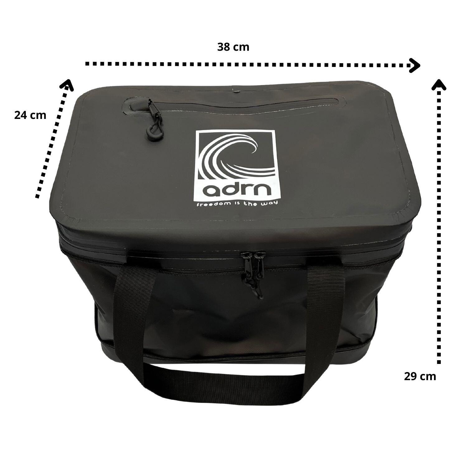 Cooler 20L adattabile per moto d'acqua 38x29x24 cm Nero 3/6