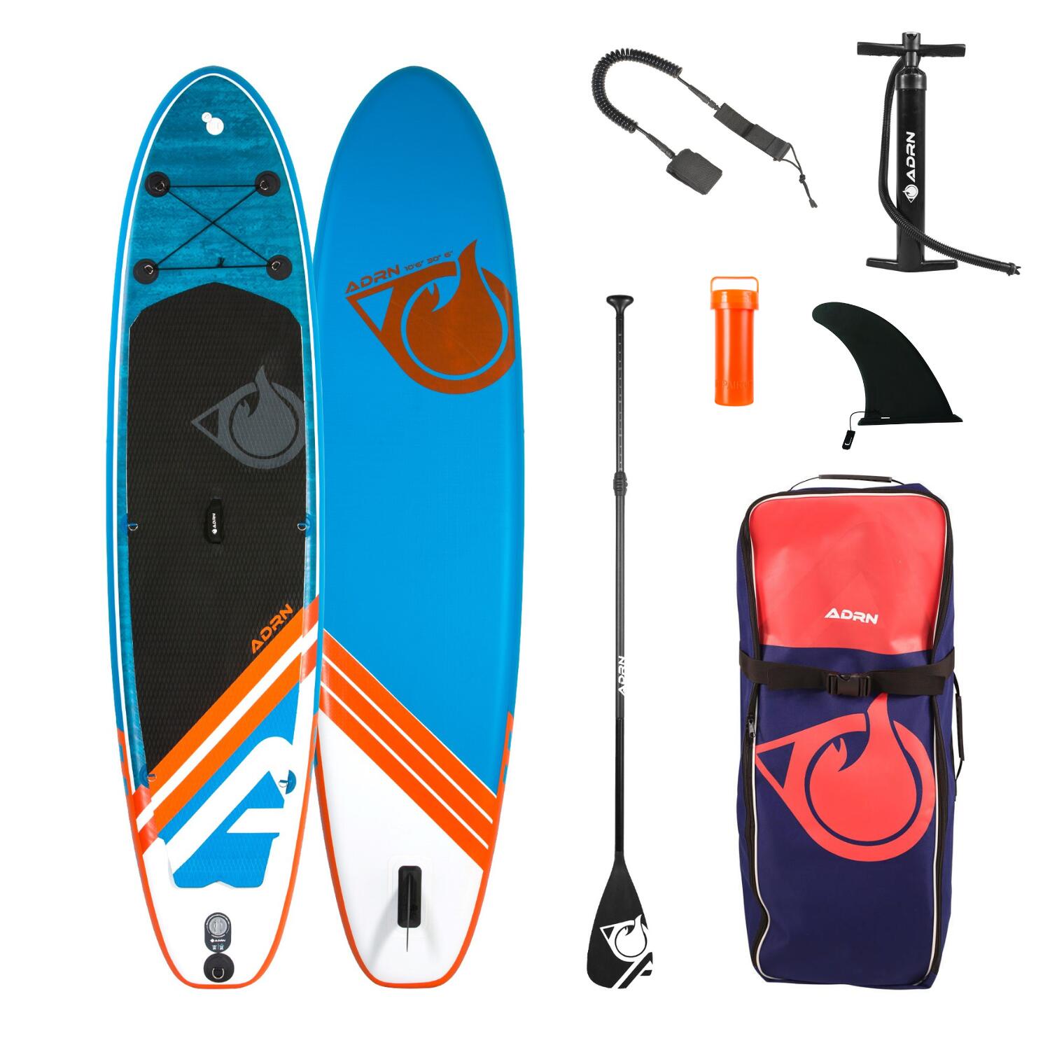 SIMPLE PADDLE Opblaasbare Peddel LINER 10'6 30'' 6''(320x76x15cm) Compleet Pakket