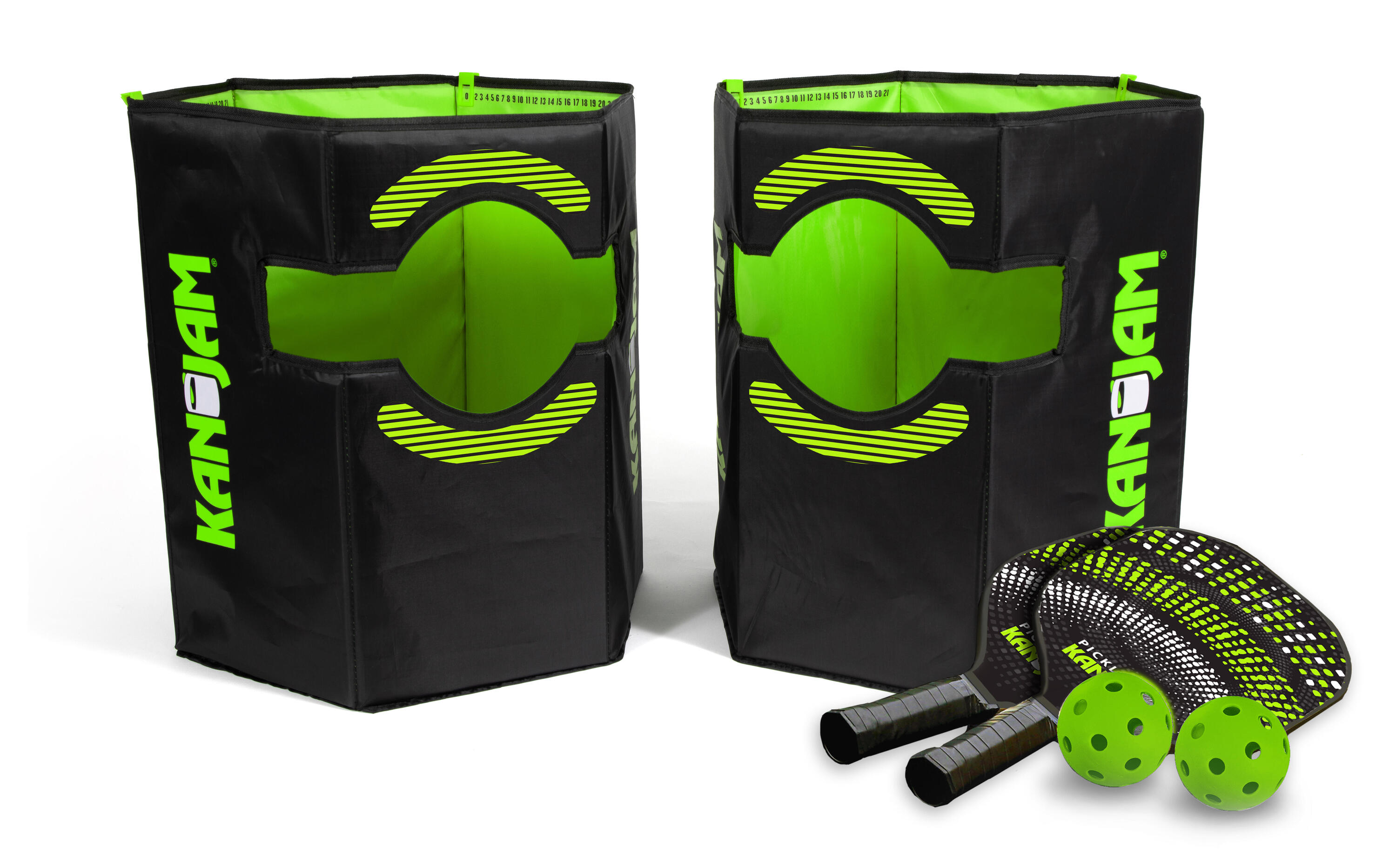 KanJam Pickleball - Pack 'n Go - Travel set - Opvouwbaar 1/3