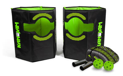 Kanjam pickleball - pack 'n go - travel set - opvouwbaar