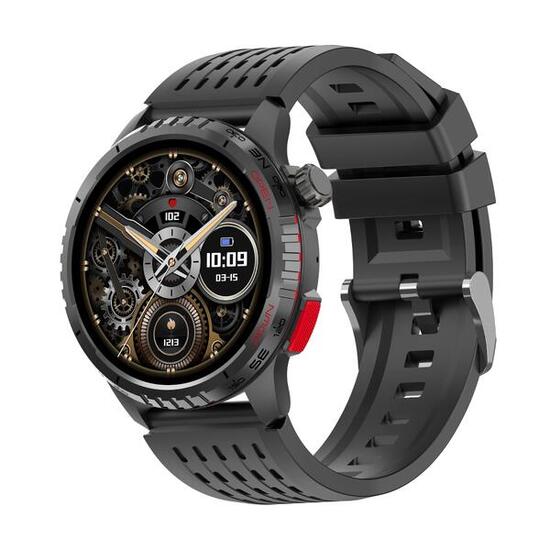 ABYX Fit GPS 2 – Multisport-Smartwatch mit GPS – Schwarz