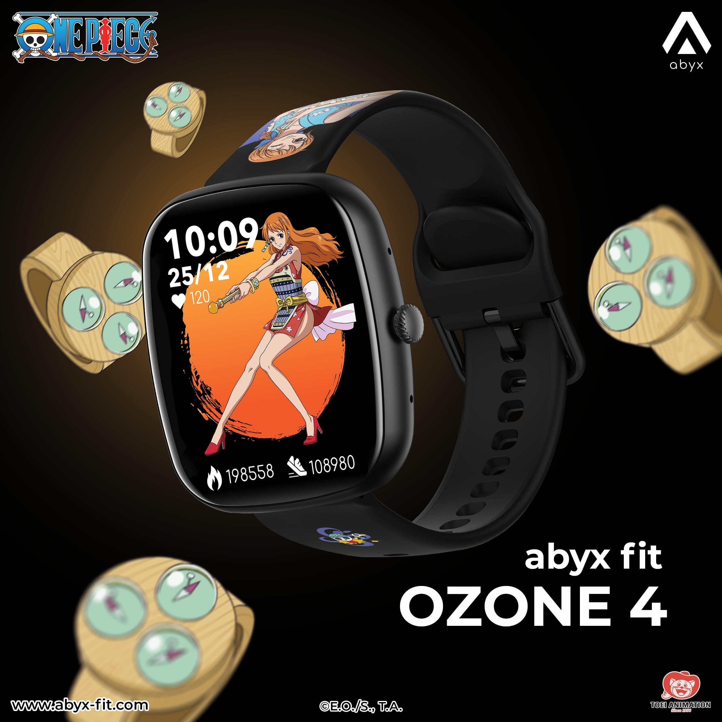 Abyx Fit Ozone 4 One Piece Edition – Exklusives Nami Smartwatch-Modell 5/7