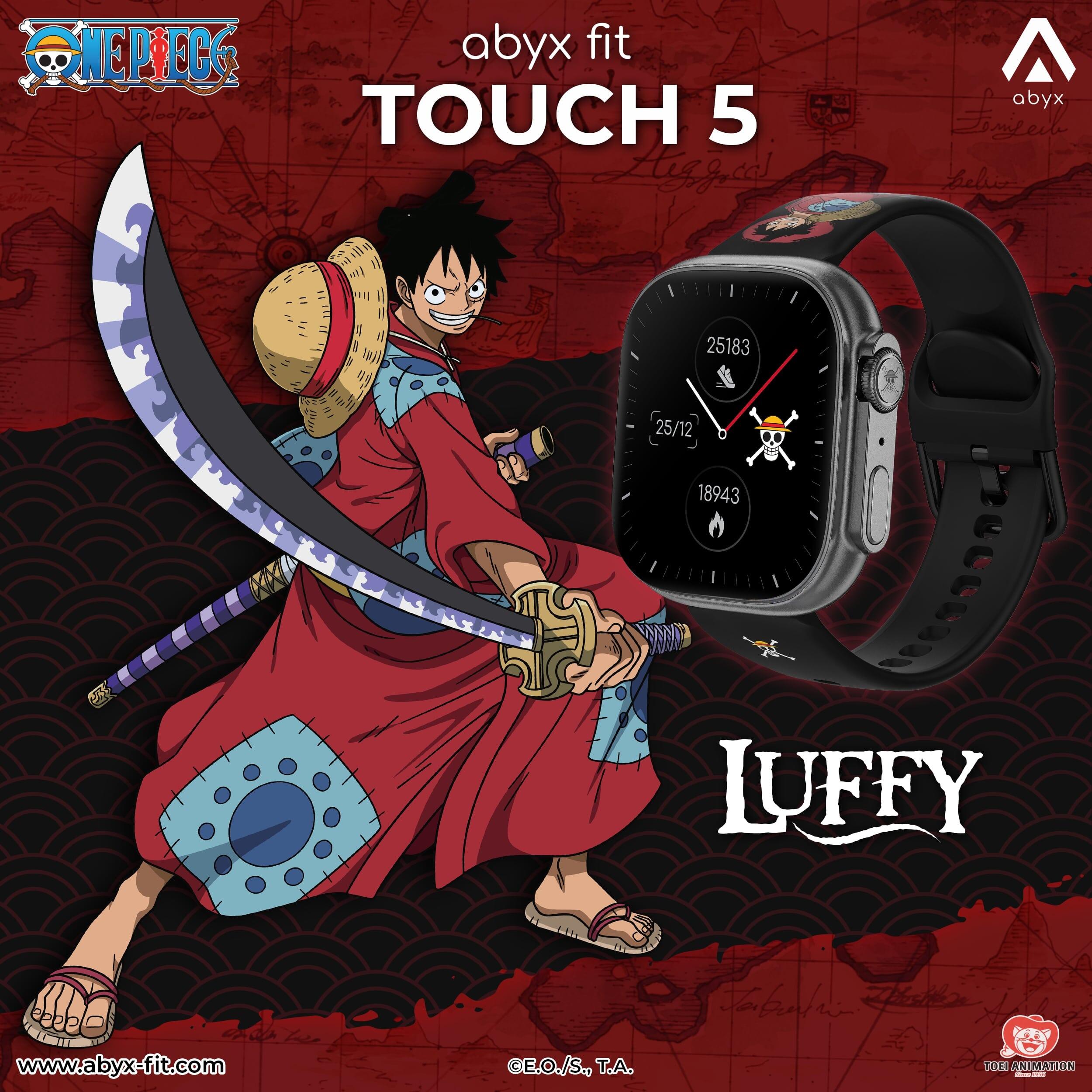 Abyx Fit Touch 5 One Piece – Smartwatch z limitowanej edycji Luffy 7/7