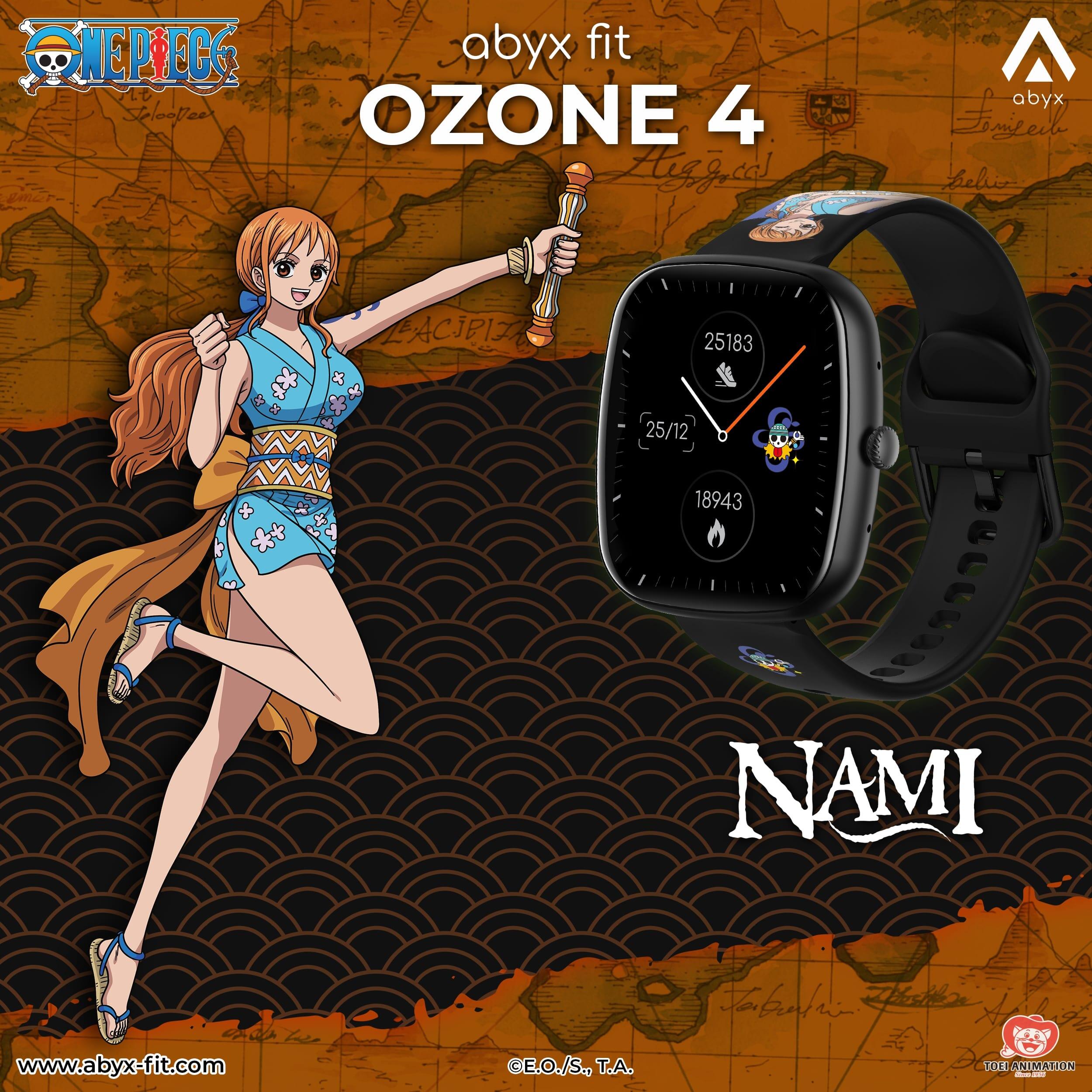 Abyx Fit Ozone 4 One Piece Edition – Exklusives Nami Smartwatch-Modell 7/7