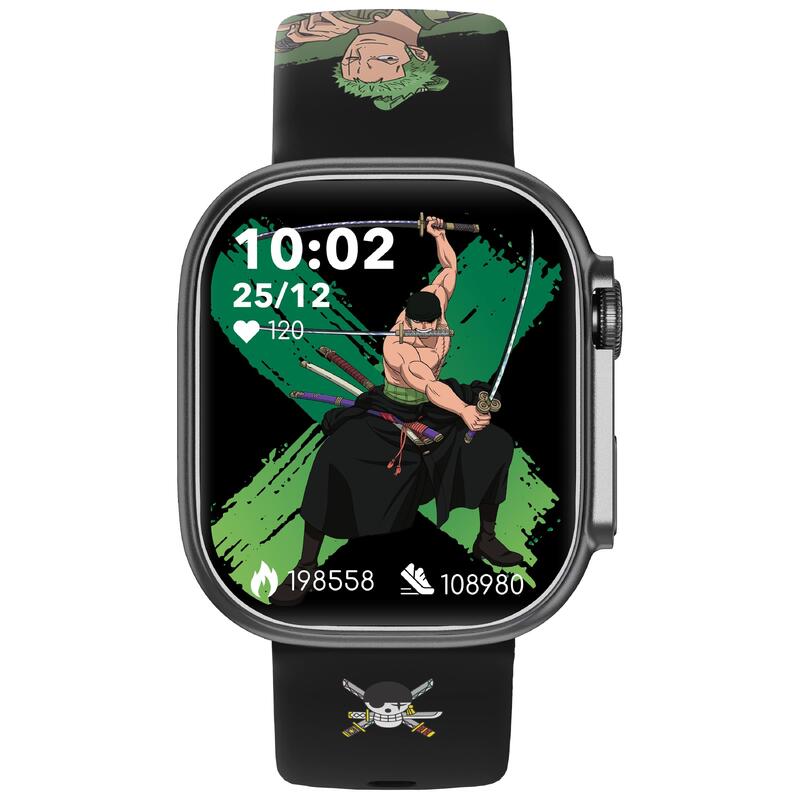 Abyx Fit Touch 5 One Piece – Montre connectée, modèle exclusif Zoro