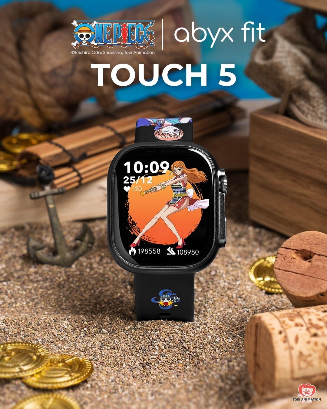Abyx Fit Touch 5 One Piece – Modelo exclusivo de smartwatch Nami 5/7