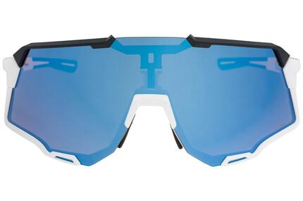 Lunettes de vélo cyclisme verres bleus Dynamic noir