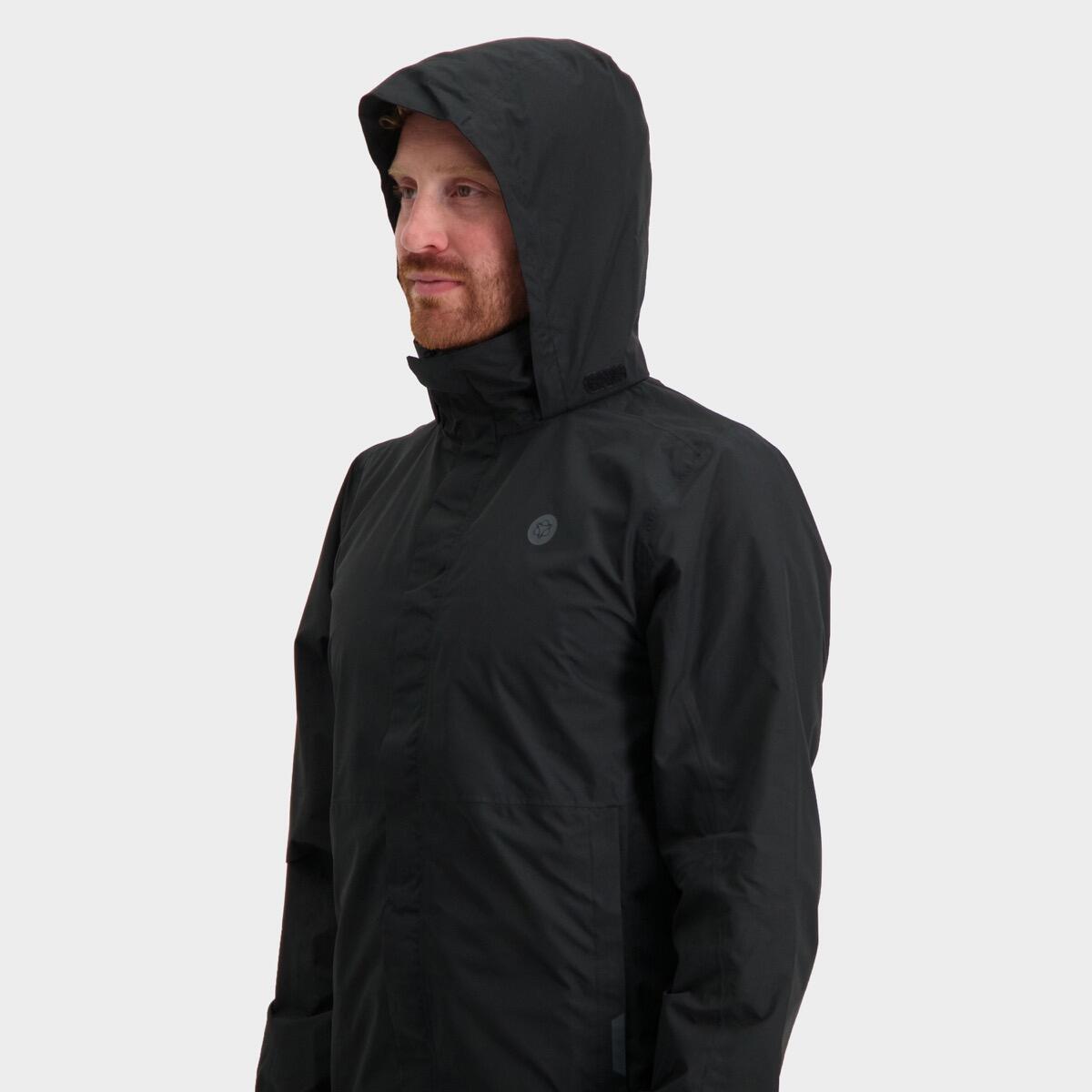 Section Regenjas Essential Heren Zwart XL 6/7
