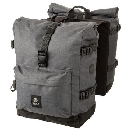 H2O Roll-Top II Bolsa para bicicleta doble Urban Black