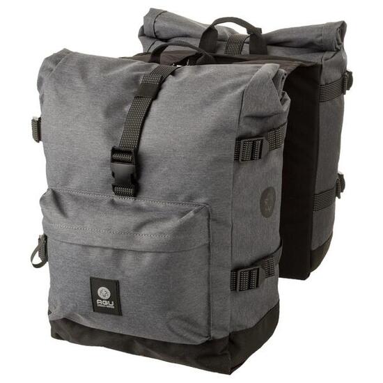 H2O Roll-Top II Bolsa para bicicleta doble Urban Black