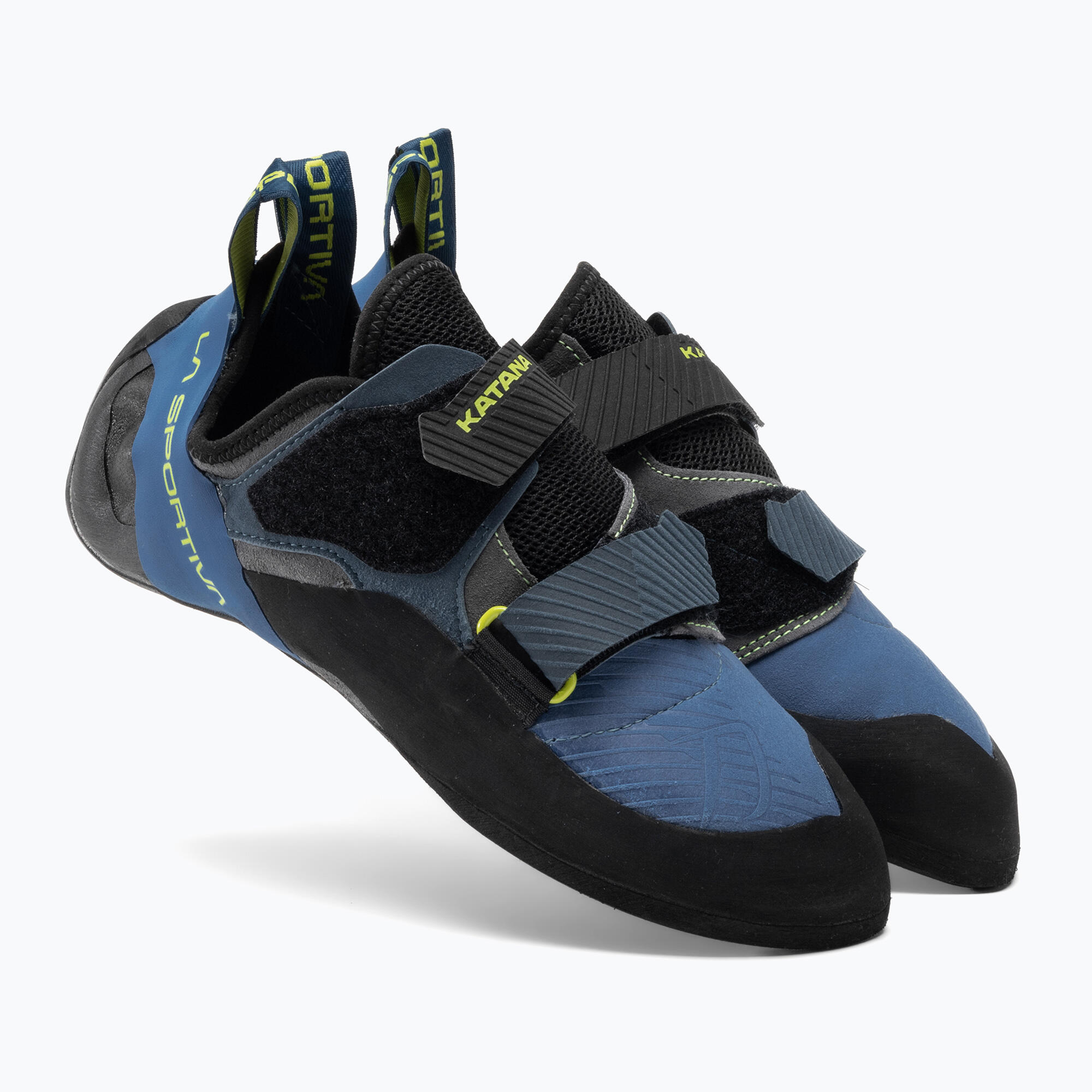 Chaussure escalade La Sportiva Katana Electric Blue Lime Punch 43 4/5