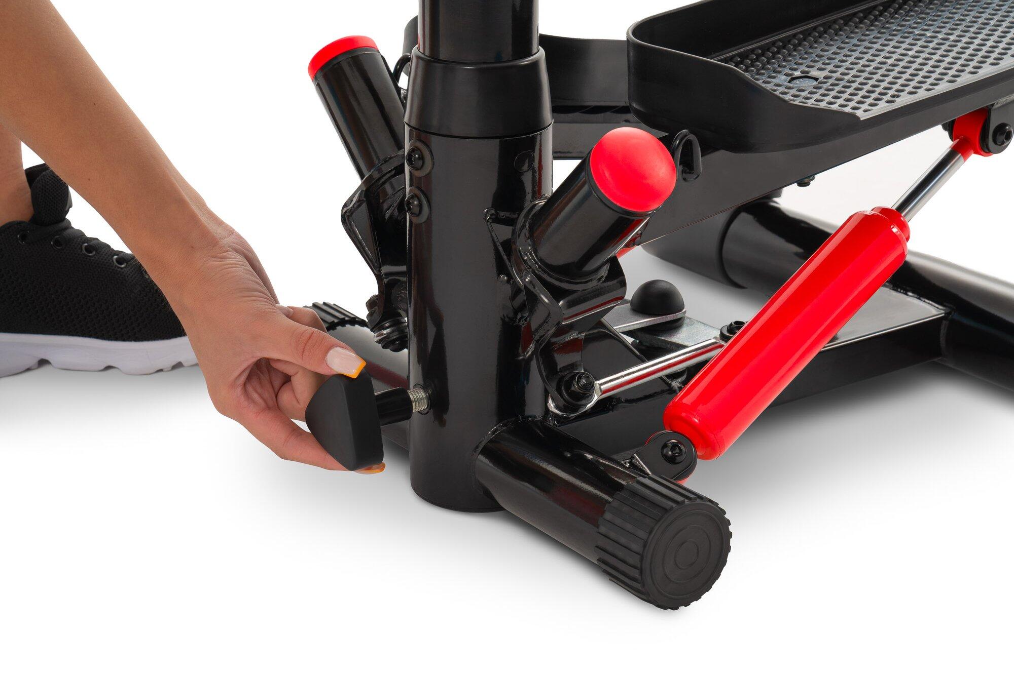 Stepper rotante con colonna HS-055S Noble rosso 5/7