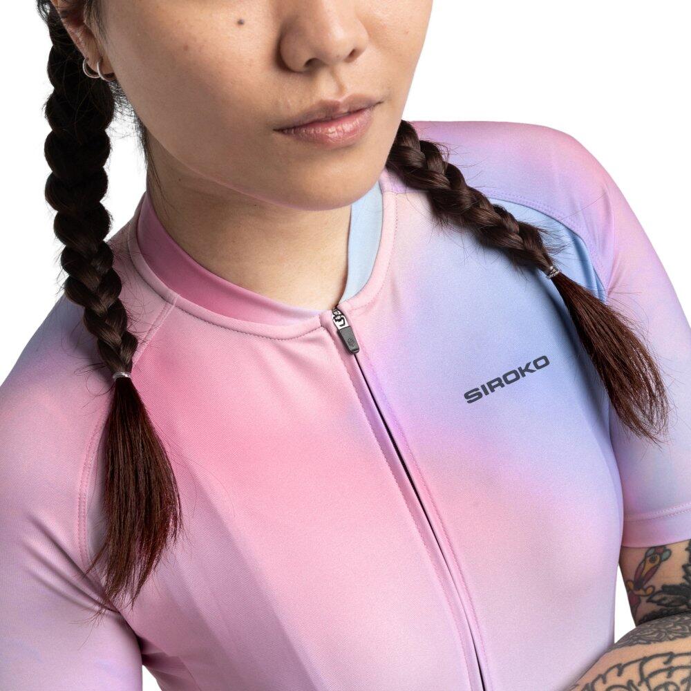 Tricou de cu mâneci scurte pentru M2 Aura Roz Bubblegum 4/7