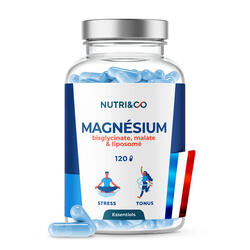 Magnésium + Vit B6 - Tonus et Récupération Musculaire - 120 Gélules