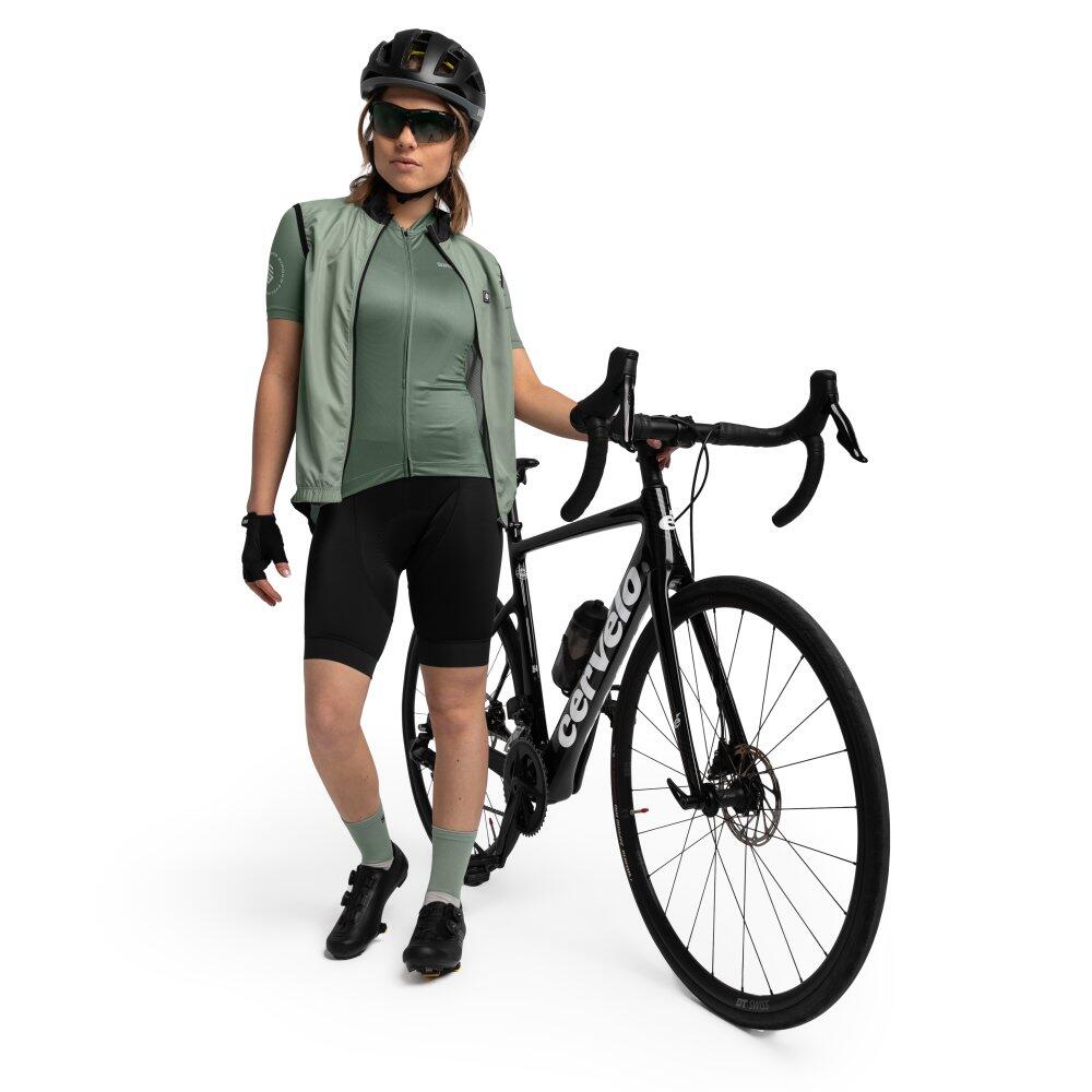 Dames Wielrennen ultralichtgewicht wielershirt M3 Altitude Olijfgroen 3/7