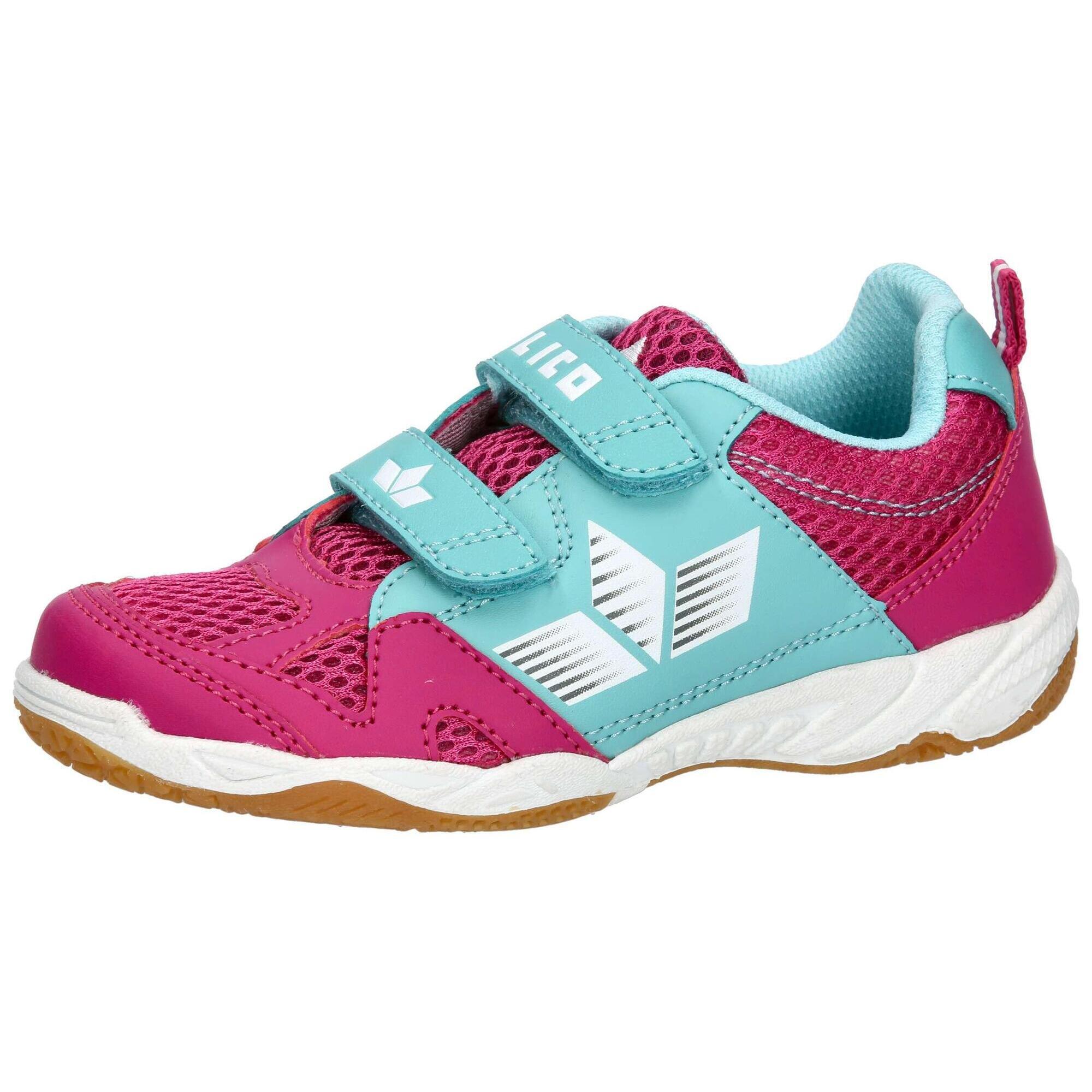 Lico - Chaussure D’entrée Fermeture Velcro Filles Lico Sport V - Baskets - Rose - 34 - Decathlon