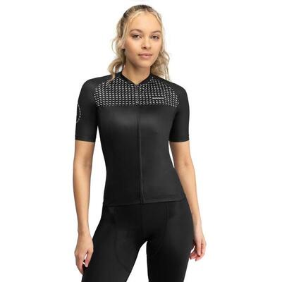 Maglia da ciclismo ultraleggera da donna M3 Milano Nero