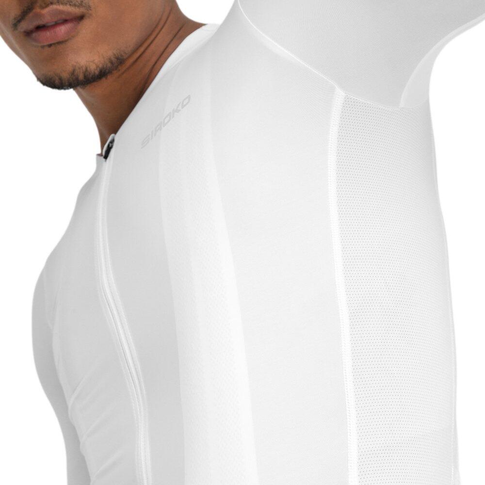 Heren Wielrennen ultralichtgewicht wielershirt SRX Ardiden Wit 4/7