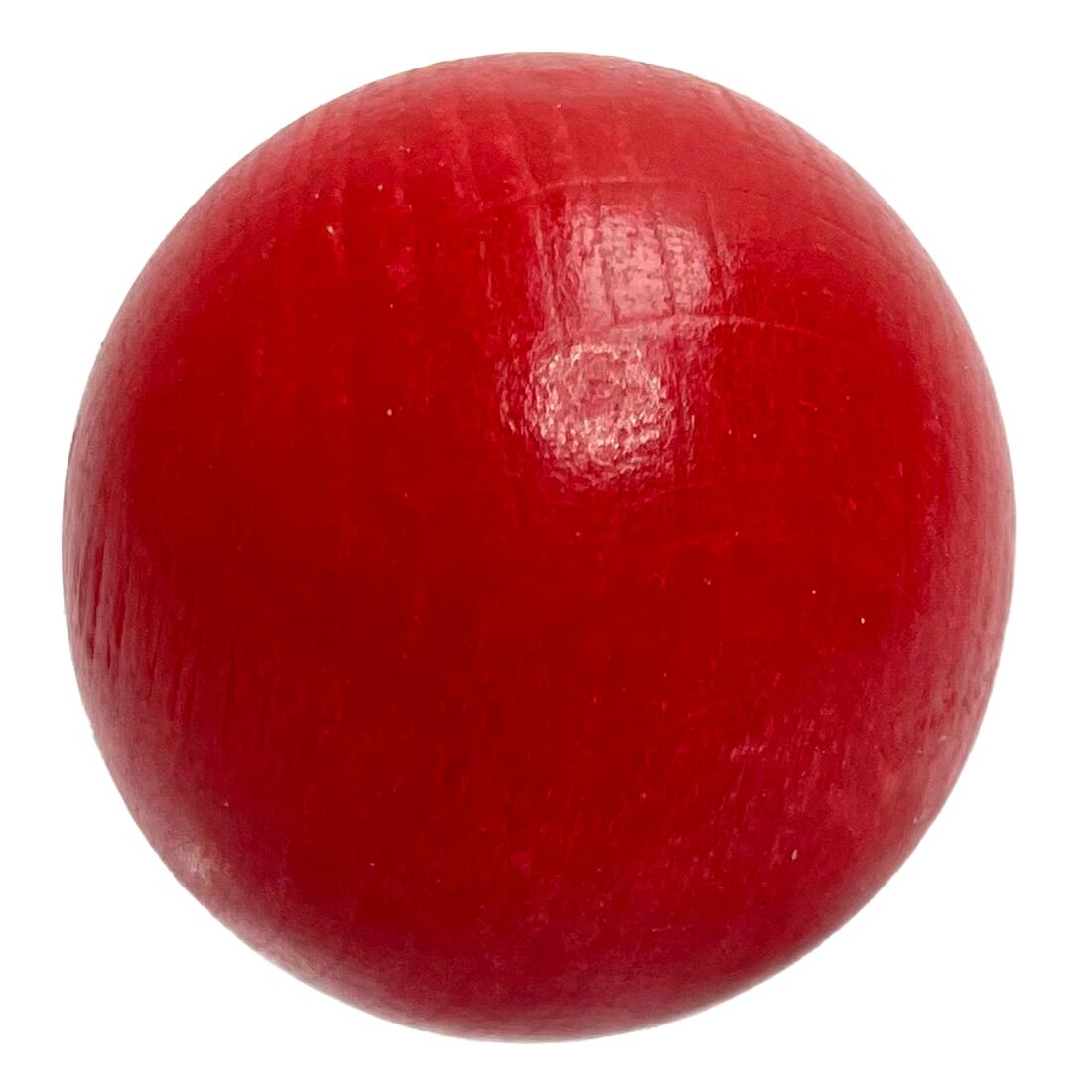 Pétanque - 6 cochonnets – couleur rouge - 30mm 2/8