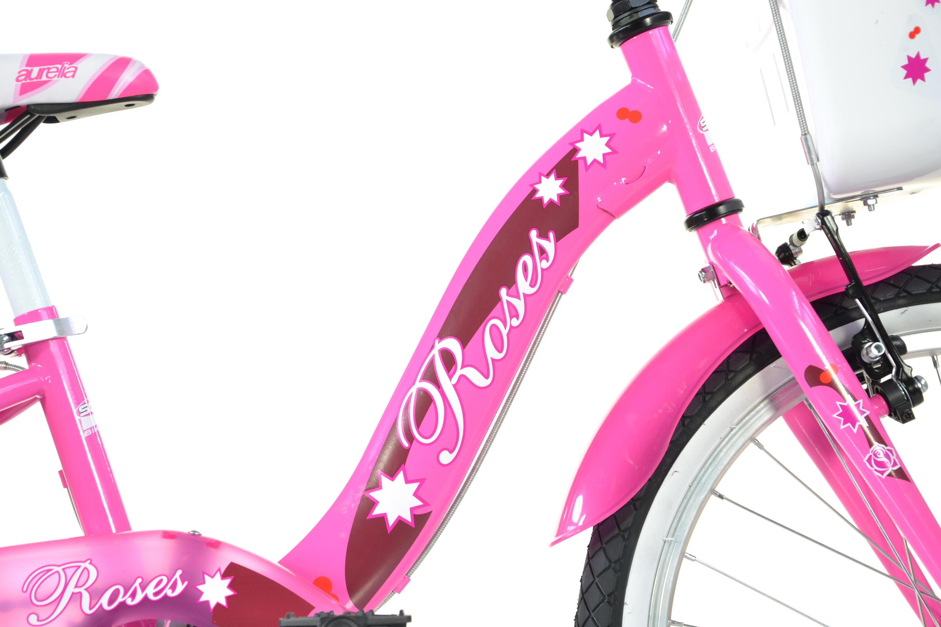 SCH Roses 20“ Mädchenfahrrad mit Zubehör 5/5