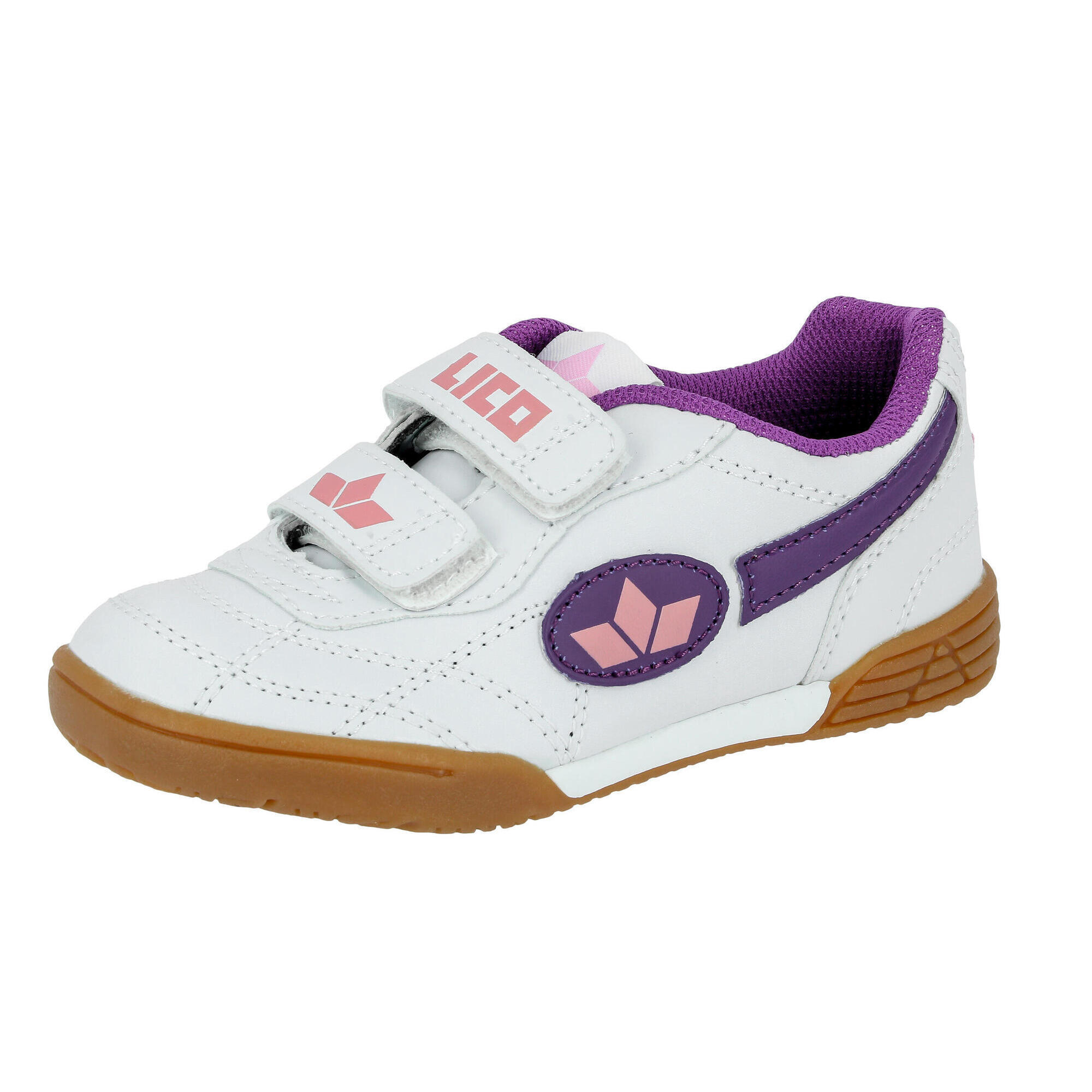 Lico - Chaussure D’entrée Fermeture Velcro Filles Lico Bernie V - Baskets - Blanc - 37 - Decathlon