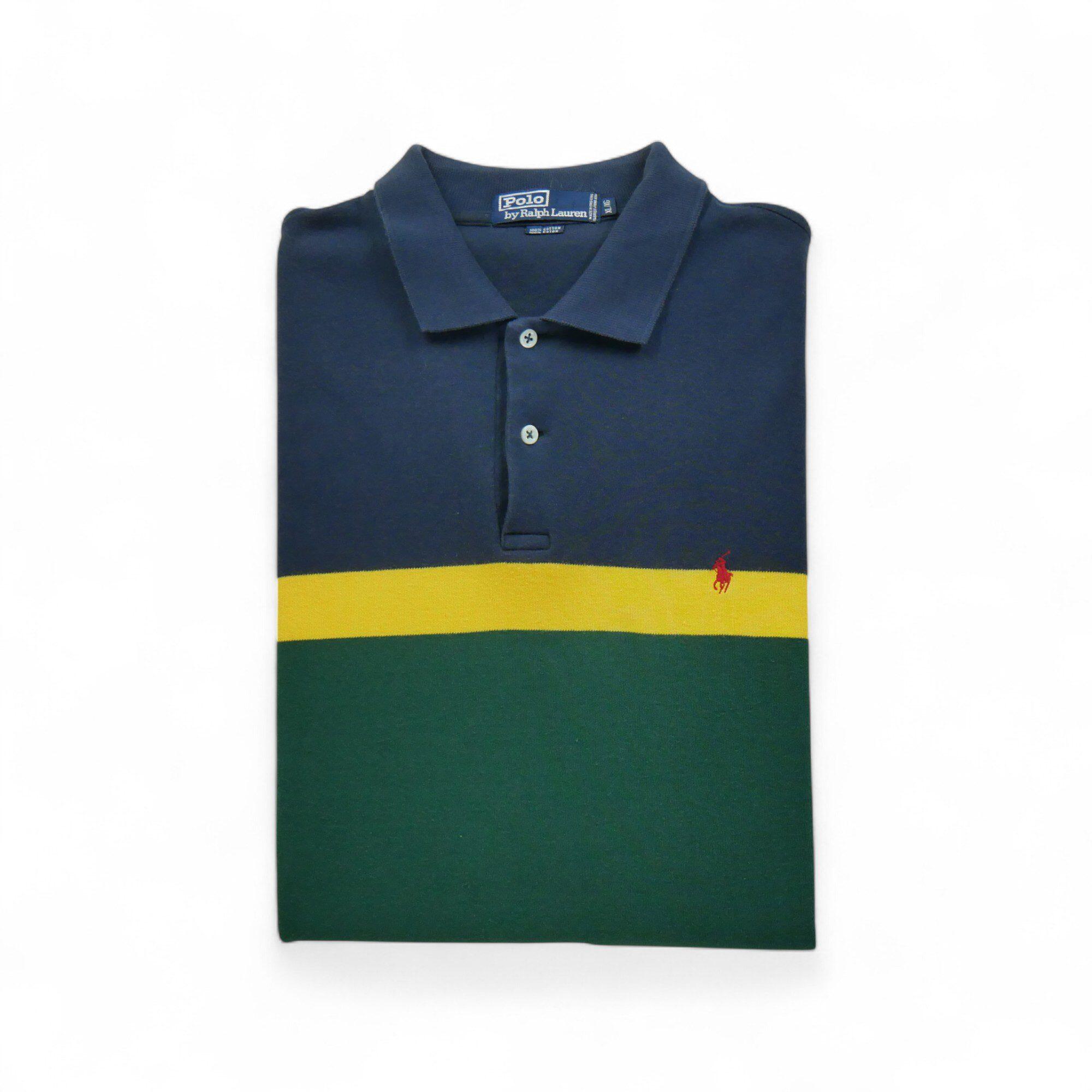 RALPH LAUREN Seconda Mano - Manica corta Polo uomo verde - Stato eccellente