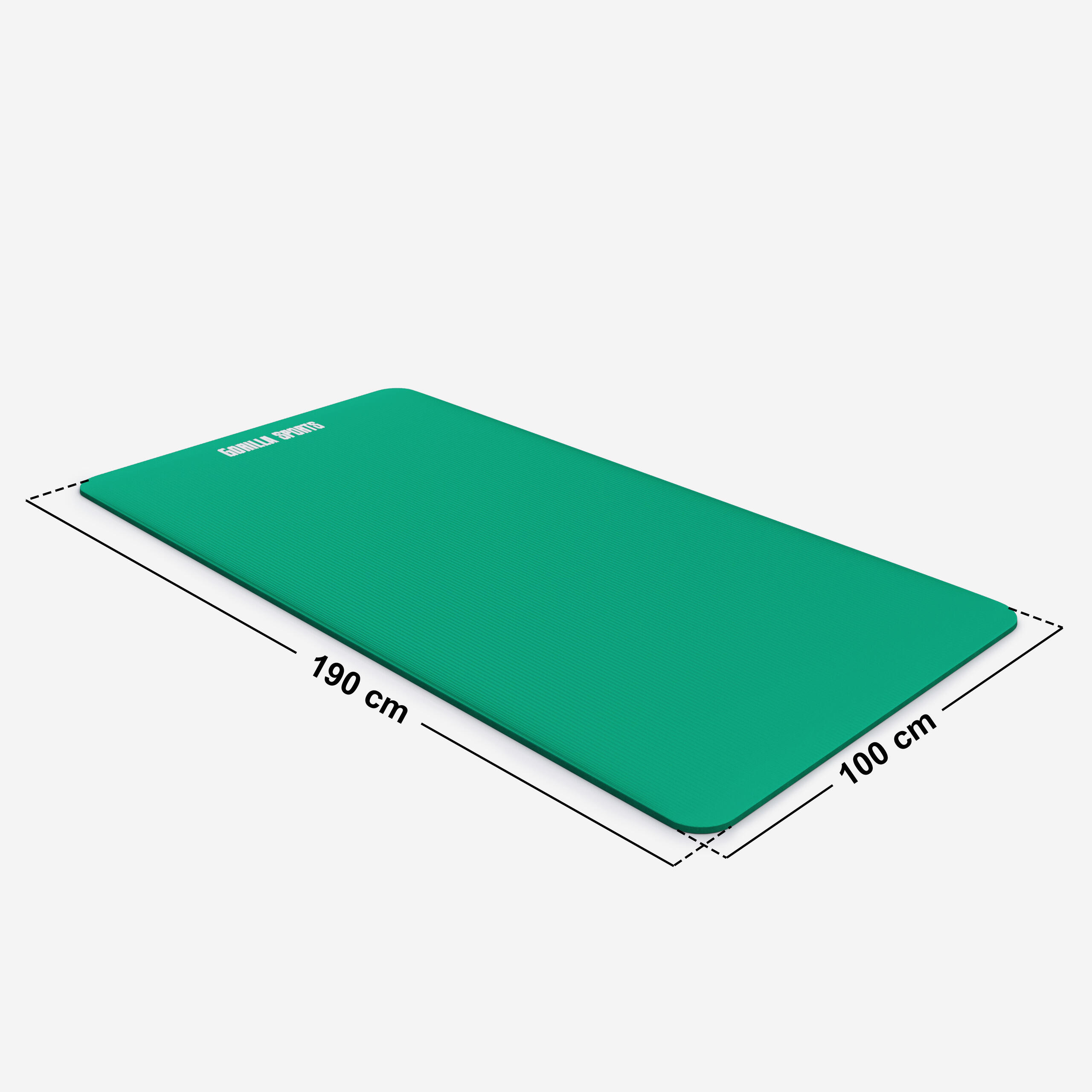 Yogamatte - 190x100x1,5 cm, mit Tragegurt, Gymnastikmatte, Fitnessmatte 4/7